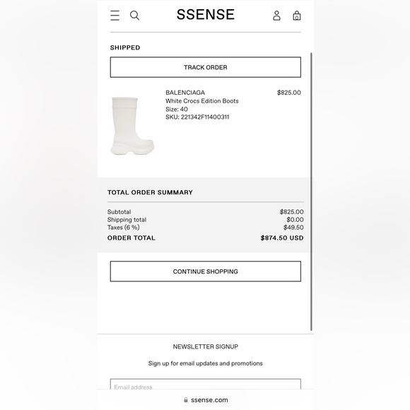 Balenciaga rubber rain boots white - Picture 1 of 6